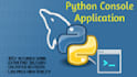 develop your python console applications and assignments