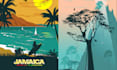 illustrate flat illustration landscape