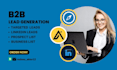 provide b2b lead generation and linkedin lead generation