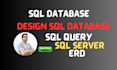 write sql query design sql database erd sql programming