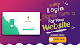 setup stylish login and signup forms for your wordpress site