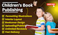 professionally format children illustrations for amazon KDP