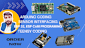 do arduino, raspberry pi and esp32 programming