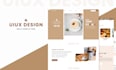 design landing page website UI UX in adobe xd, figma