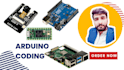 do arduino, raspberry pi and esp coding for projects