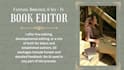 edit your fantasy, romance, or sci fi book