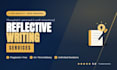 provide top quality reflective writing services