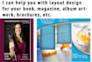 design any layout for your print or electronic media