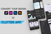 convert your design files into a responsive flutter project