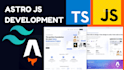 develop fast modern website, web application using astro js