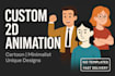 create smooth 2d character animation