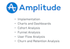 set up amplitude and build interactive dashboards