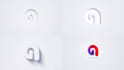 create smooth elegant logo reveal