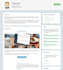create your CV resume in a mobile friendly HTML template