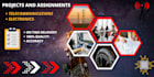 do telecommunication and electronics assignment and projects