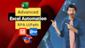 do advance excel automation using  uipath rpa