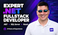 develop full stack web applications with net core and react