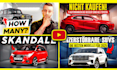 design youtube thumbnails for car reviews, auto reviews