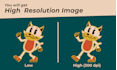 redraw, vectorize a logo or mascot in vector format