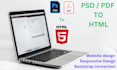make a responsive website design using html, CSS, and bootstrap