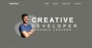 give you front end website using HTML, CSS, javascript