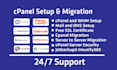 setup cpanel or whm cpanel migration with server security