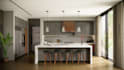 create house 3d model and realistic render