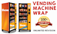 design an awesome, VIP, creative vending machine and atm machine wrap