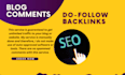 do 300 blog comments dofollow backlinks seo link building