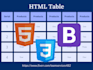 design responsive html tables, pricing tables, convert excel table to html