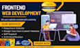 do front end web development in HTML, CSS, javascript and PHP