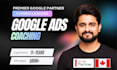teach google ads, live video call lesson
