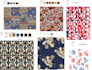 create pattern design for textile fabrics print