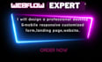 build 3d  animated webflow website xd  relume web flow  seo developer design fix