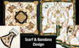 create a unique scarf and bandana design