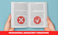 format your manuscript for amazon KDP, kindle, ebook and paperback publishing