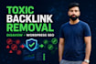 audit toxic backlinks and prepare a disavow file for website