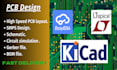 design a pcb for your electronic circuit