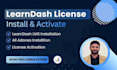install and integrate learndash lms license