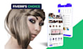 build salon website and mobile app