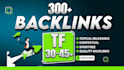 make high trust flow tf seo contextual backlinks