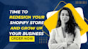 redesign shopify store for enhanced sales and SEO performance