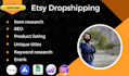 do esty drop shipping on your esty shop