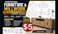 draft furniture and millwork technical shop drawings in autocad