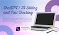 provide ai and chatgpt fact checking, editing, proofreading