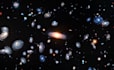 make universe zoom to earth logo reveal animation