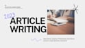 write amazing articles for you within 1 day