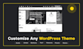 customize avada, enfold, betheme, the7, flatsome, or any other wordpress theme