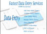 do fastest data entry in one day, internet research