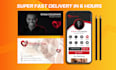 do print ready and advanced digital business card with app icon for networking